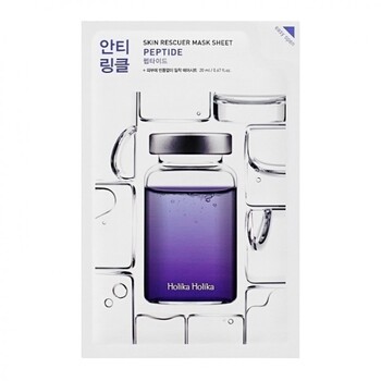 Peptide Skin Rescue Mask Sheet - Anti-agingová plátýnková maska s peptidy